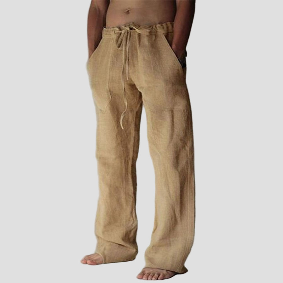 Casual Lightweight Linen Pants