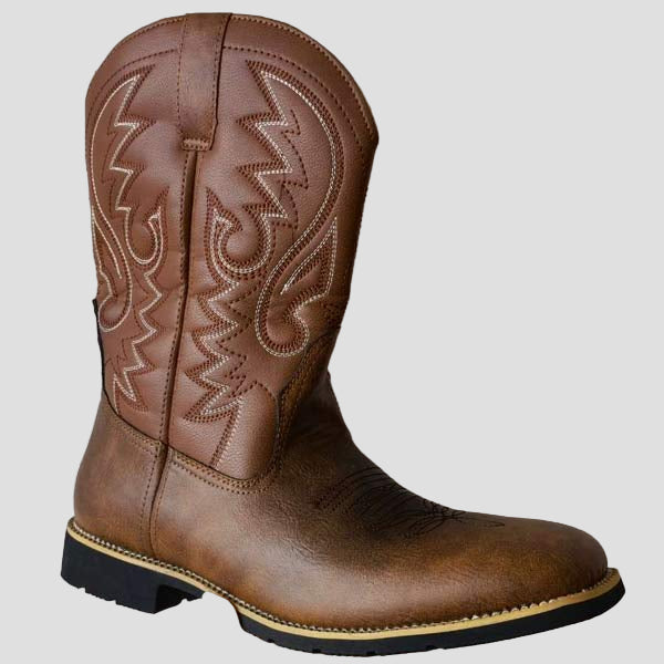 Cole | Men’s Vintage Embroidered Tall Boots