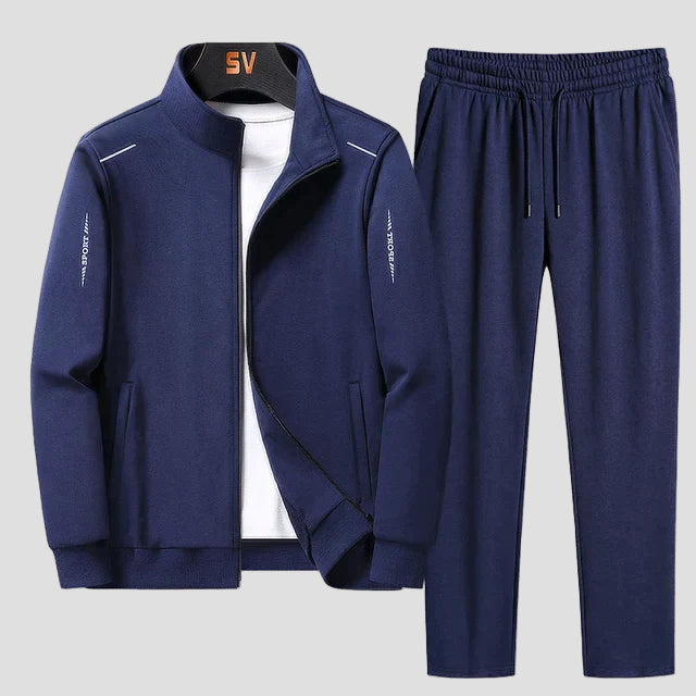 Carter | Men’s Casual Tracksuit with Zipper Jacket