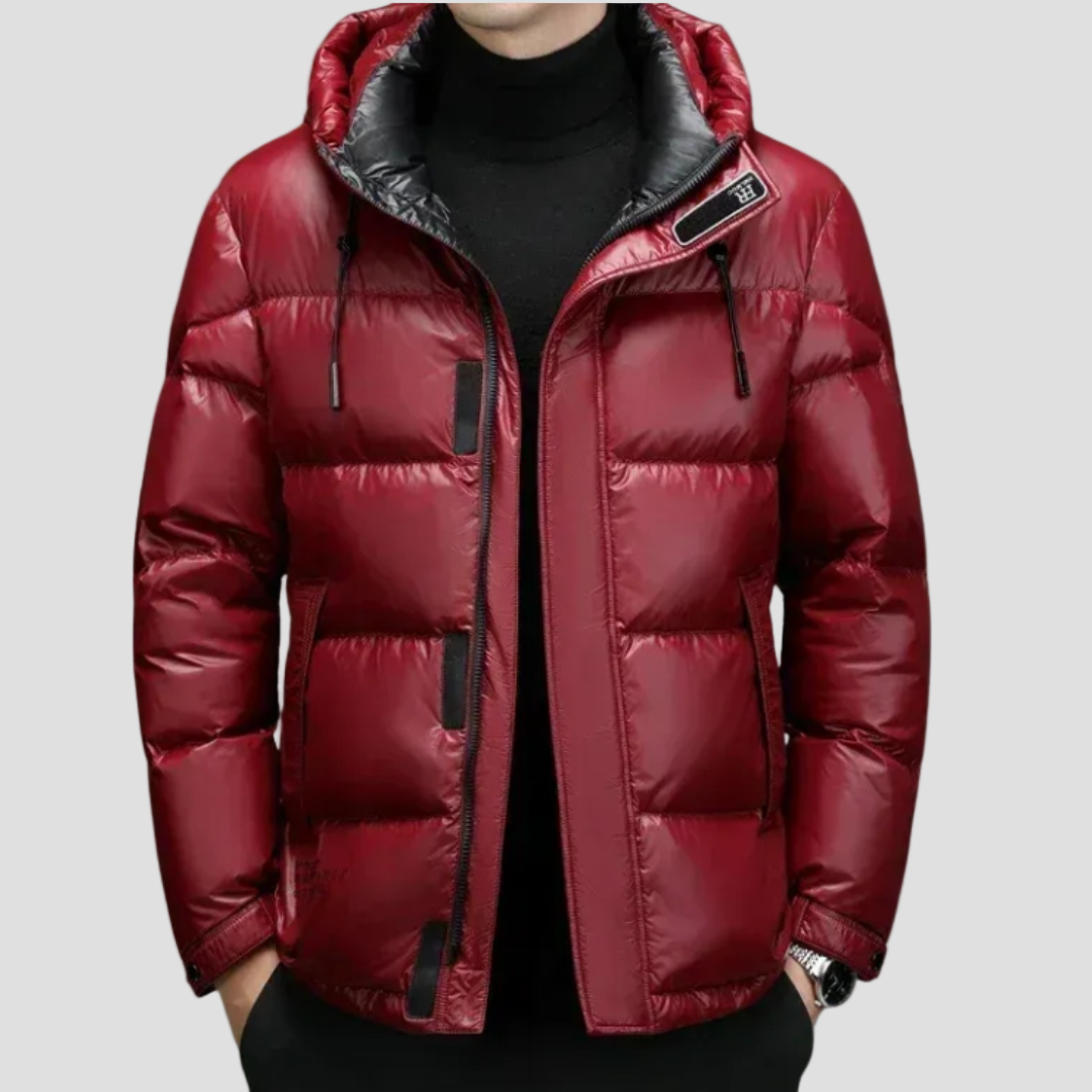 Miles | Hooded Water-Resistant Down Winter Jacket