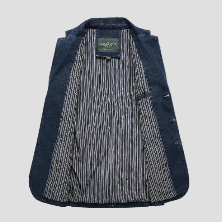 Lucas | Men’s Trendy Formal Casual Denim Blazer
