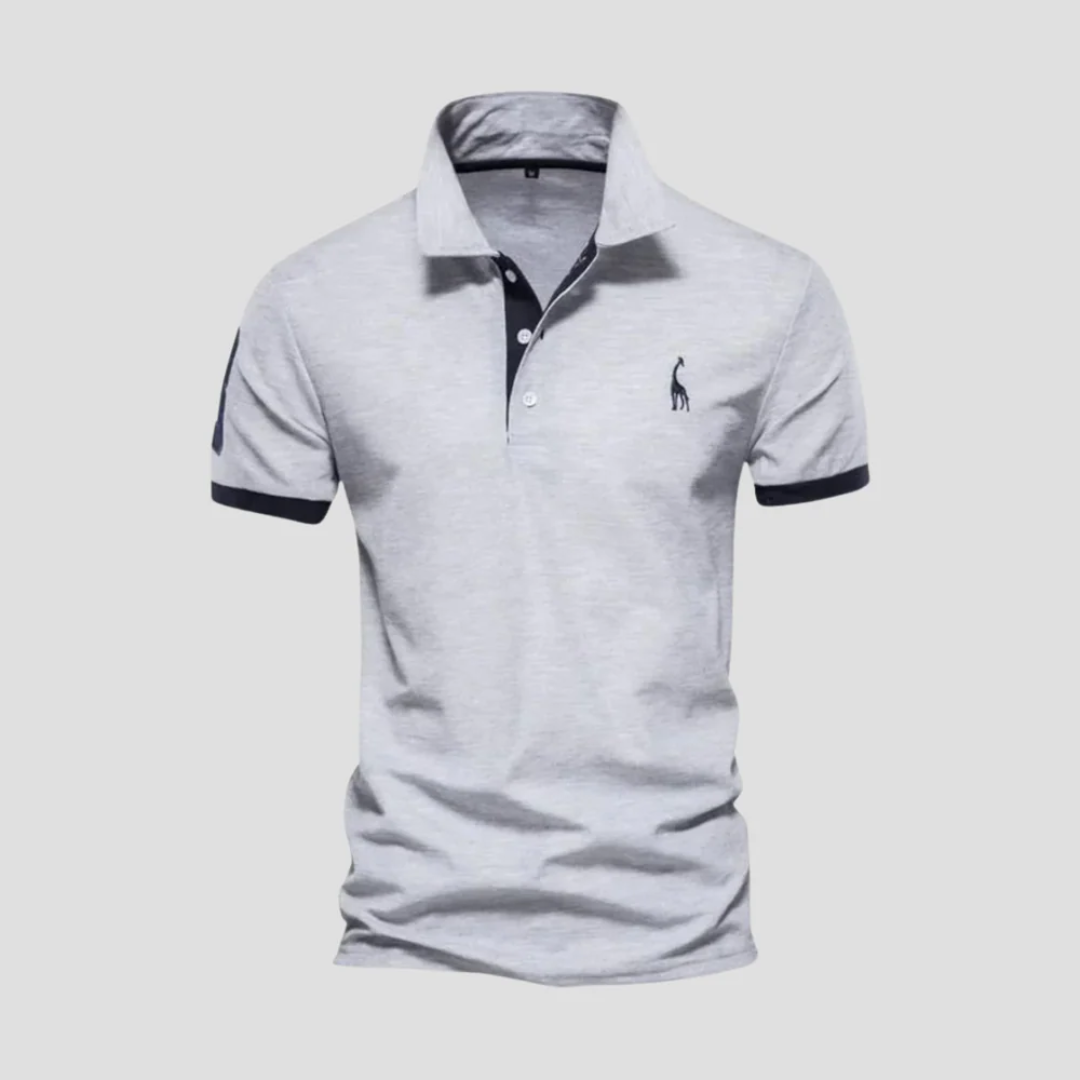 Timeless Dual-Hue Polo Shirt