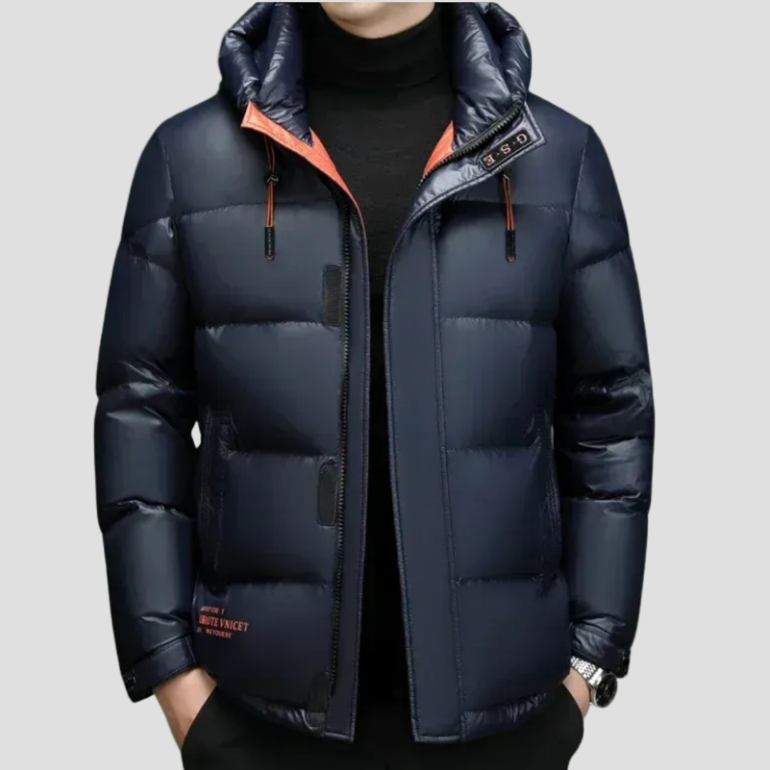 Miles | Hooded Water-Resistant Down Winter Jacket