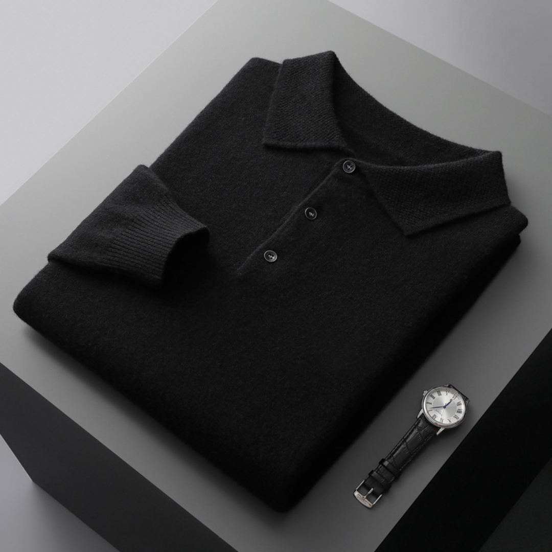 Premium Long Sleeve Polo