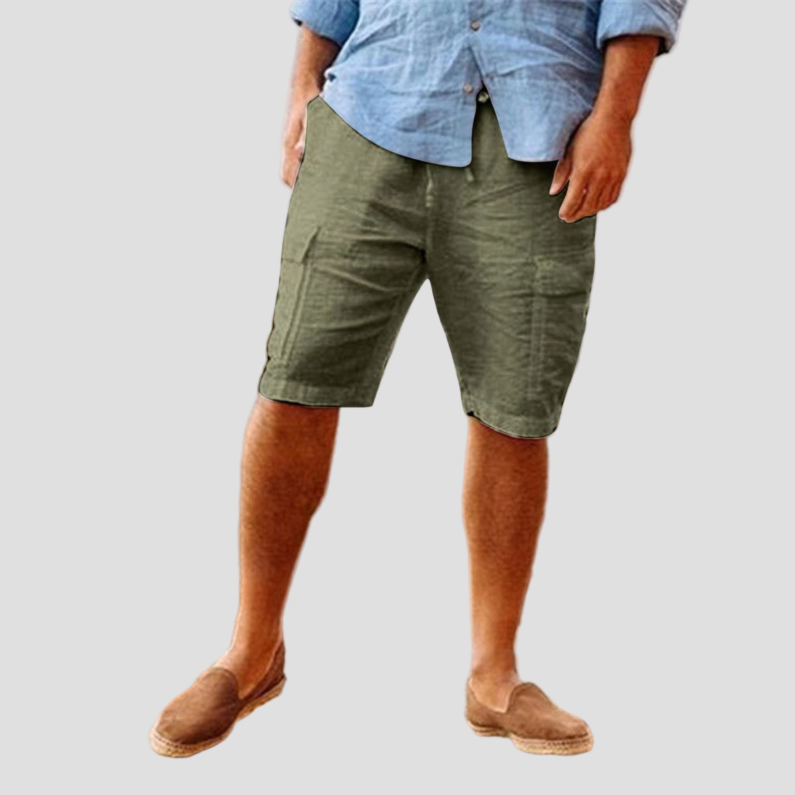 Linen Casual Summer Shorts