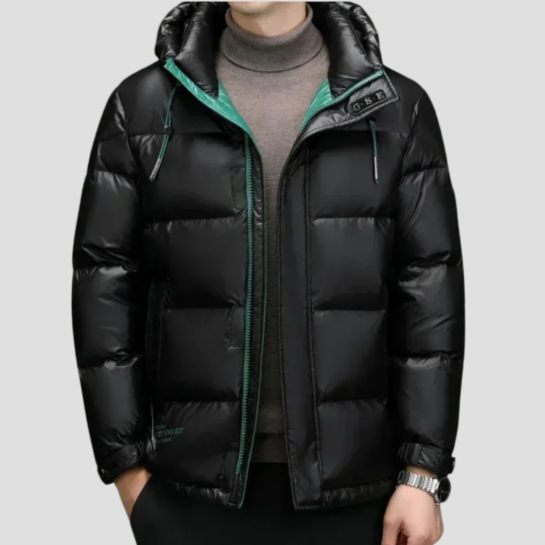 Miles | Hooded Water-Resistant Down Winter Jacket