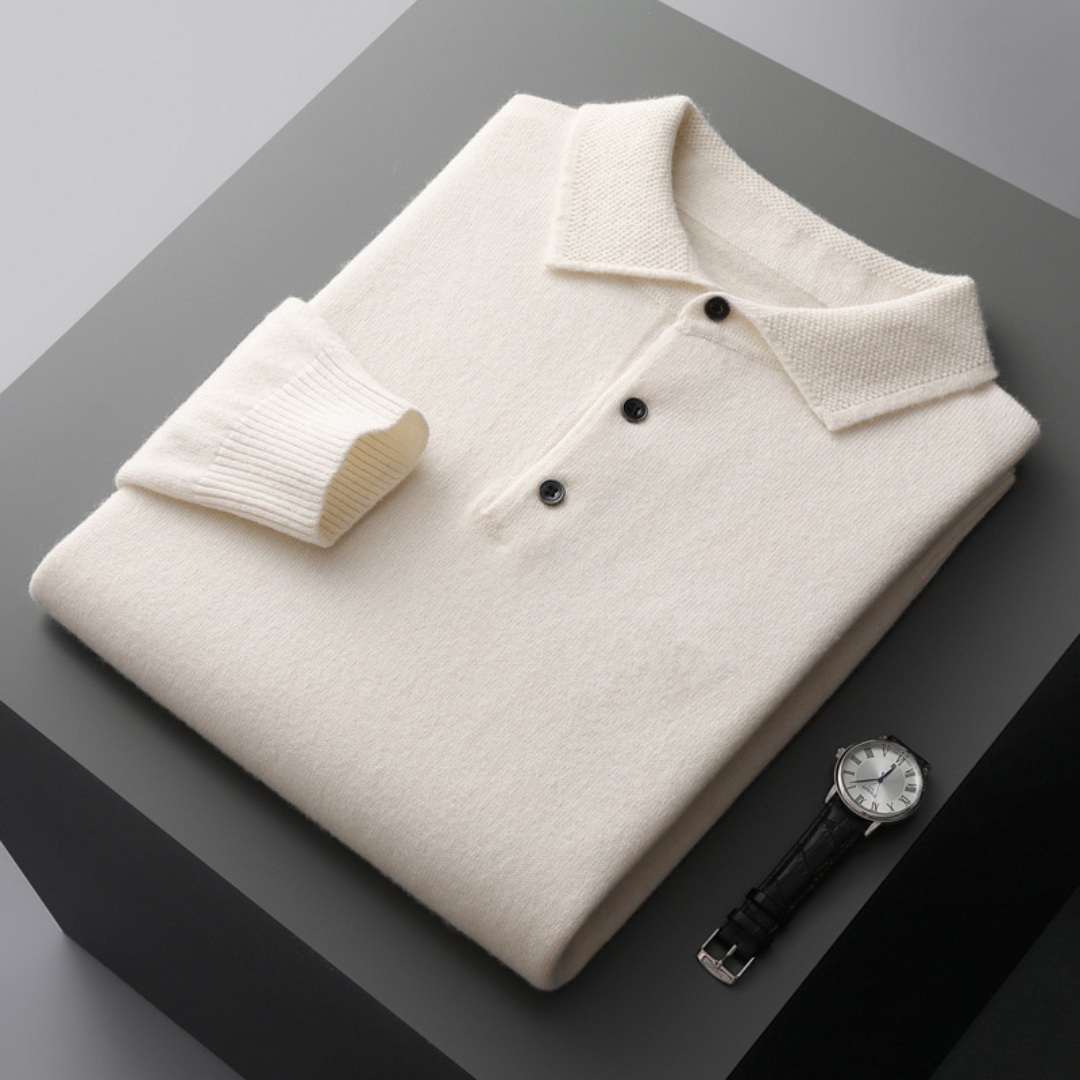 Premium Long Sleeve Polo