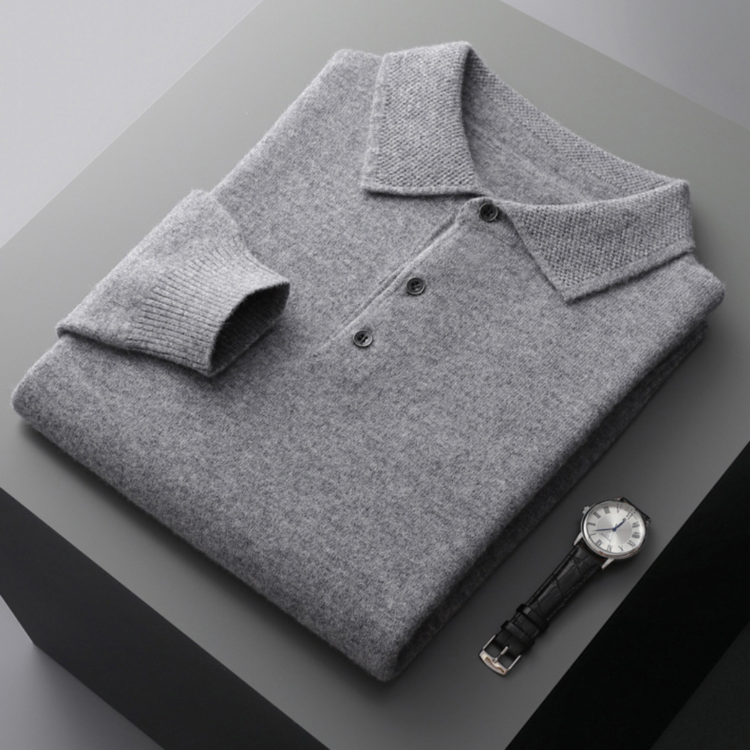 Premium Long Sleeve Polo