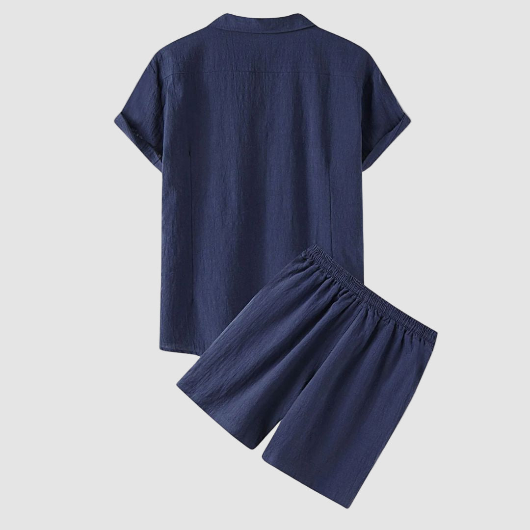 Two-Piece Relaxed Linen Set