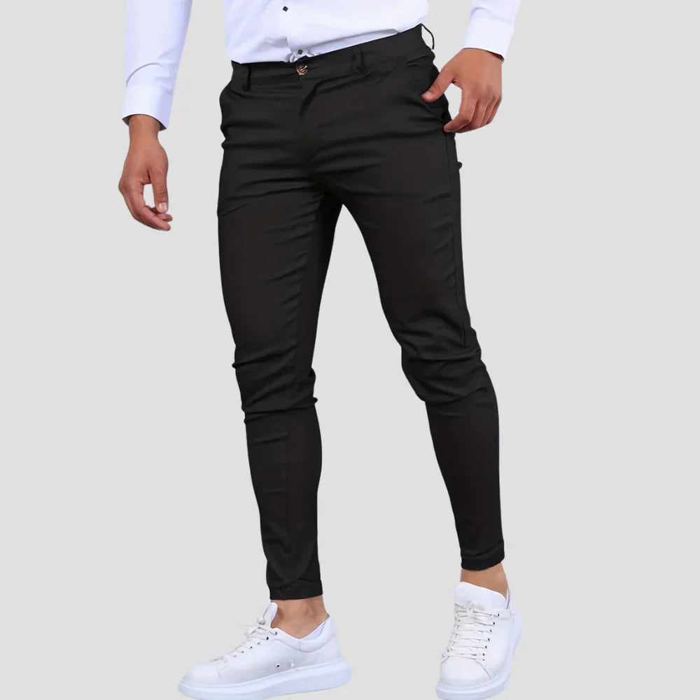 Tailored Slim-Fit Trousers