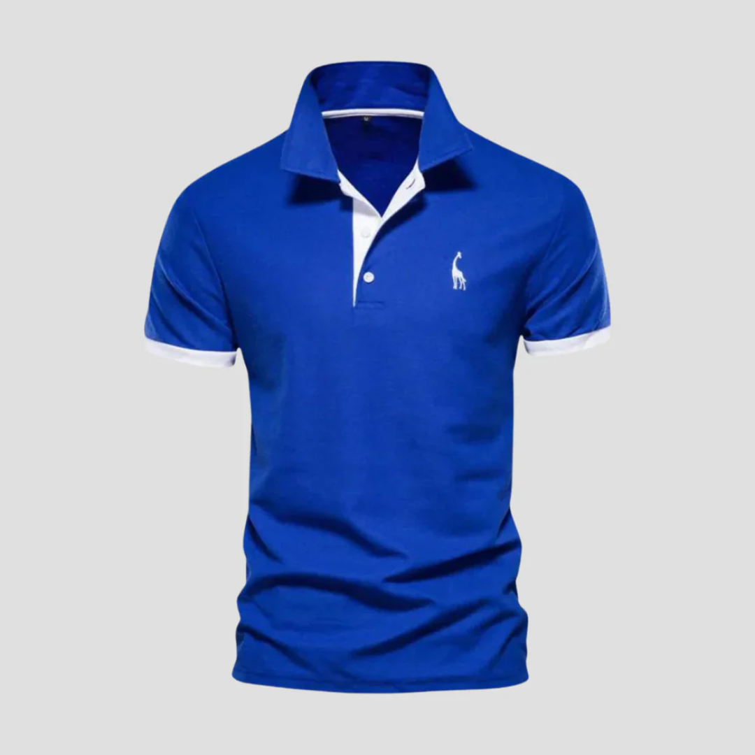 Timeless Dual-Hue Polo Shirt