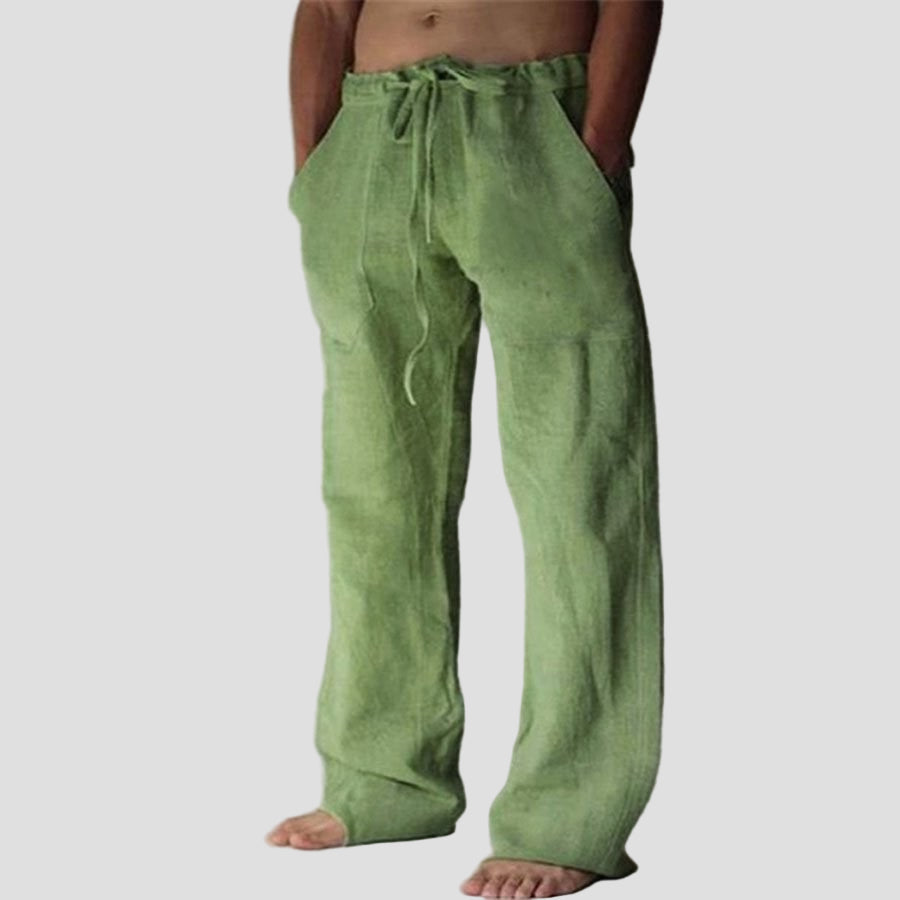 Casual Lightweight Linen Pants
