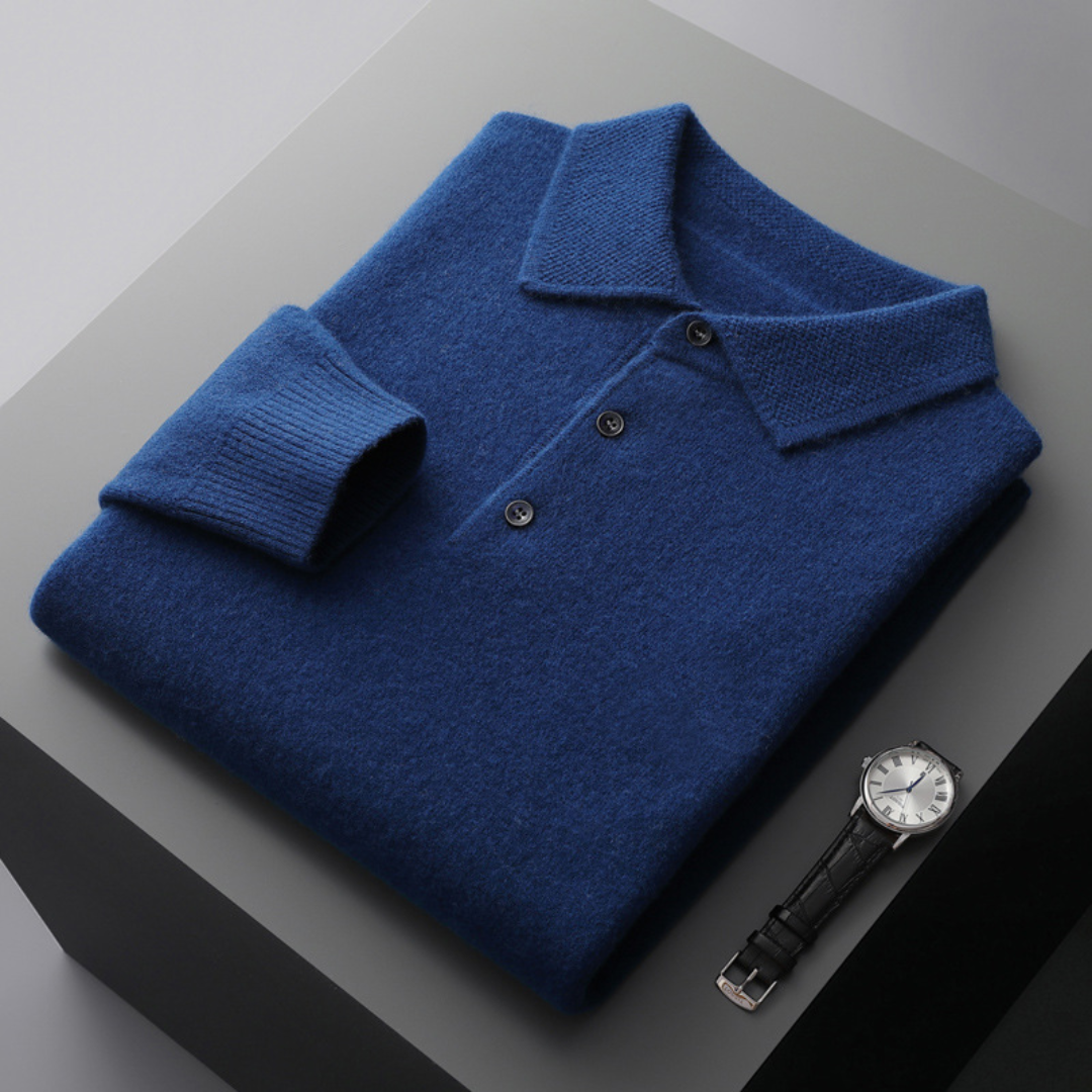 Premium Long Sleeve Polo