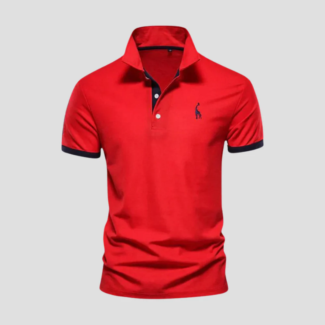 Timeless Dual-Hue Polo Shirt