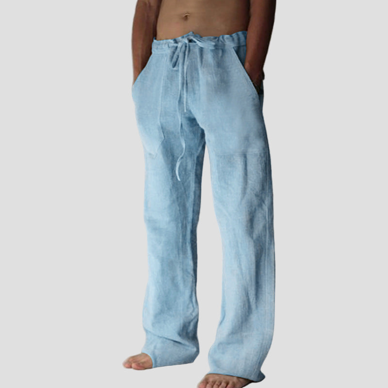 Casual Lightweight Linen Pants