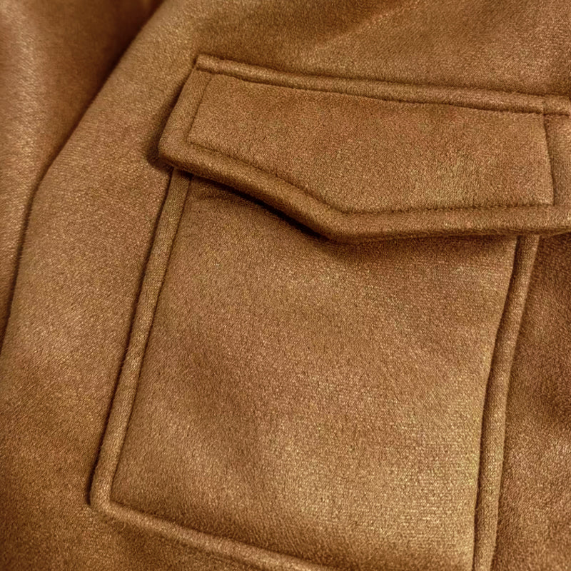 Jackson | Vintage Winter Lambswool Warm Lapel Thick Coat