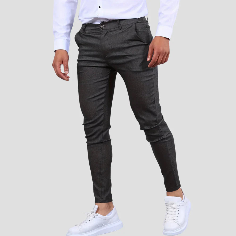 Tailored Slim-Fit Trousers