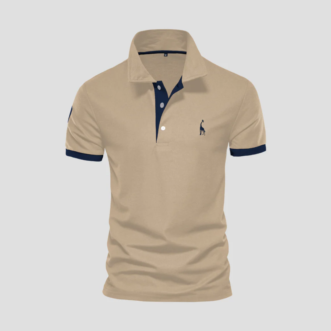 Timeless Dual-Hue Polo Shirt