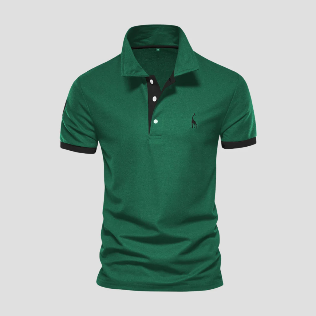 Timeless Dual-Hue Polo Shirt