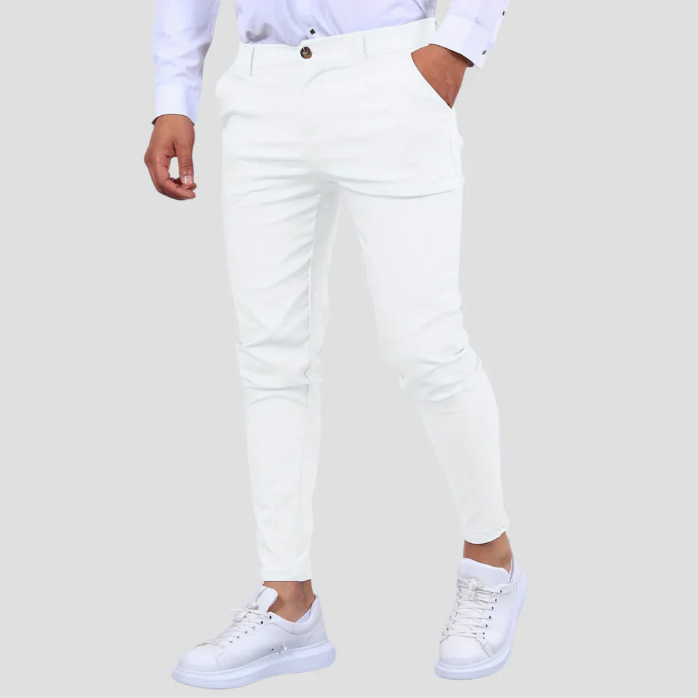 Tailored Slim-Fit Trousers