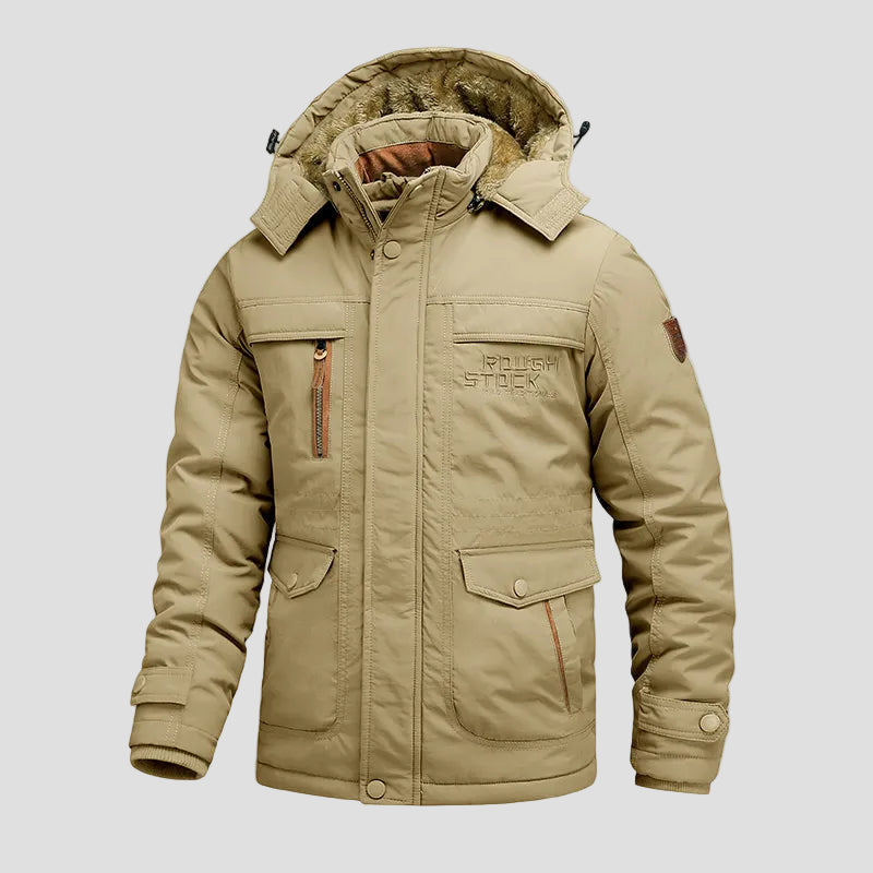 Owen | Windproof Insulated Winter Jacket with Pockets