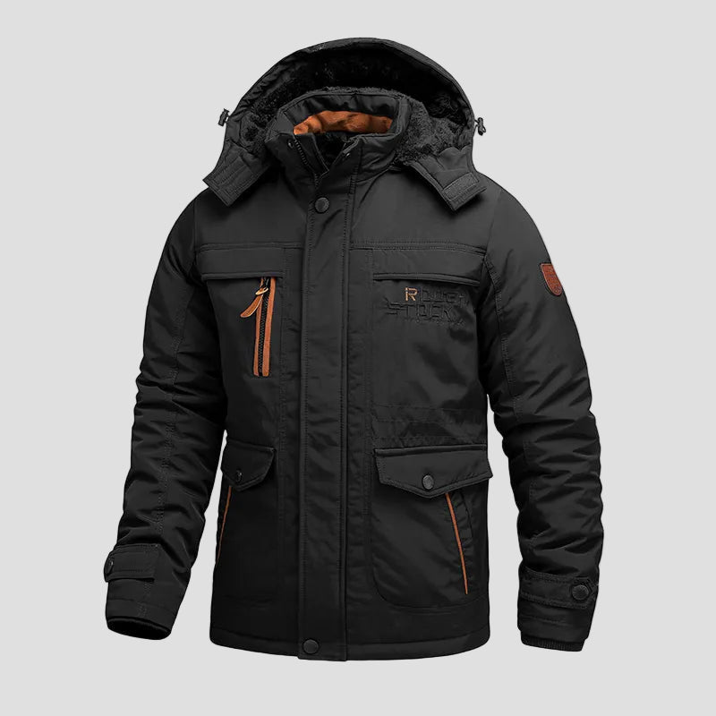 Owen | Windproof Insulated Winter Jacket with Pockets