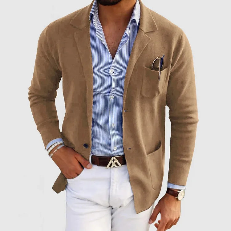 Soft Knit Structured Blazer