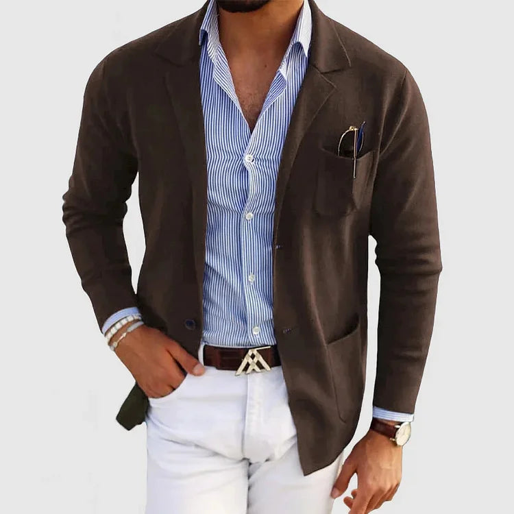 Soft Knit Structured Blazer