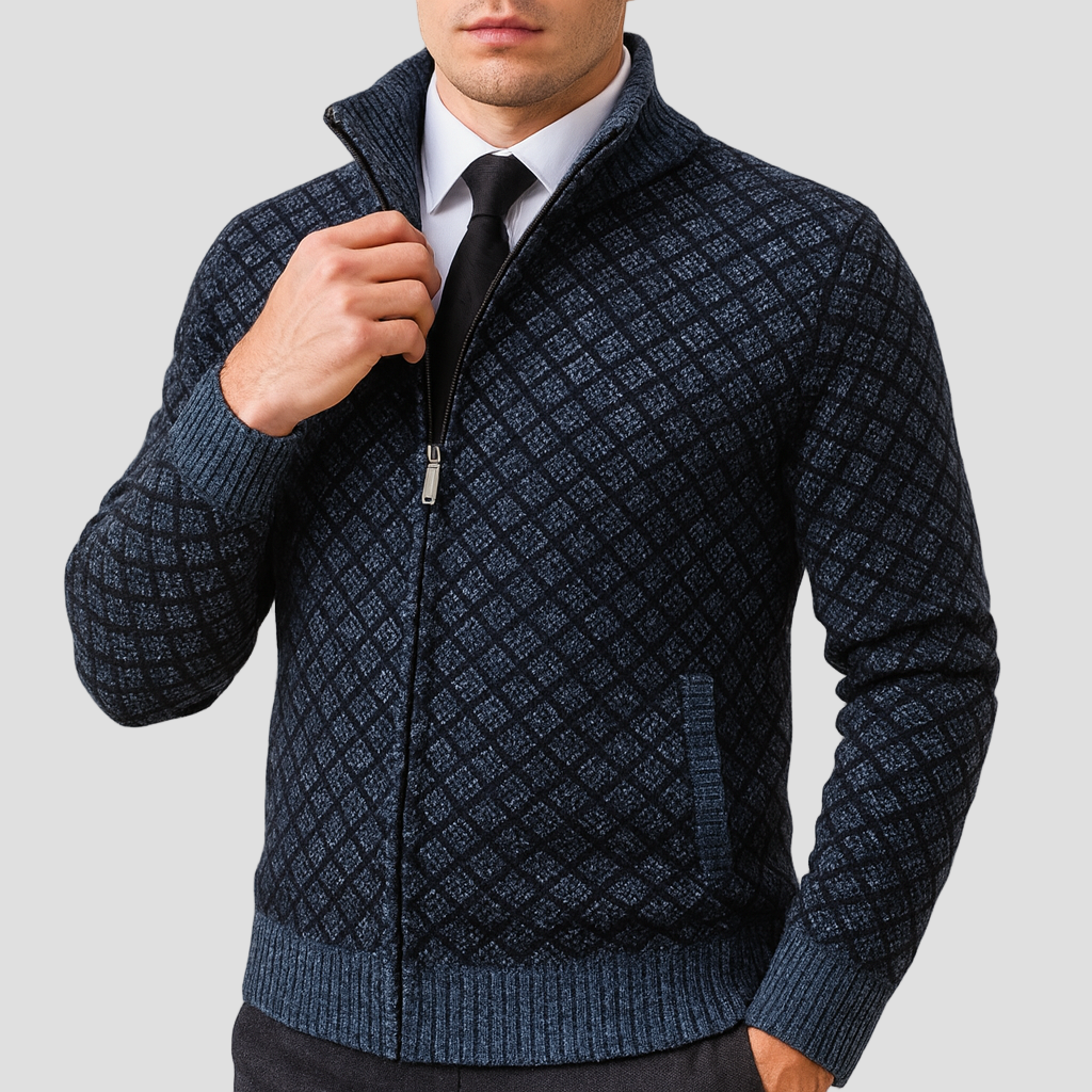 Miles | Fitted Knit Cardigan