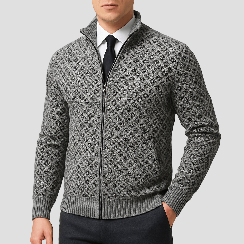 Miles | Fitted Knit Cardigan