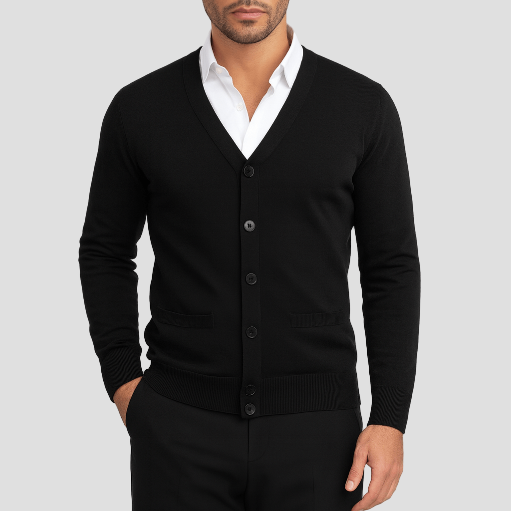 Ryan | Slim V-Neck Cardigan