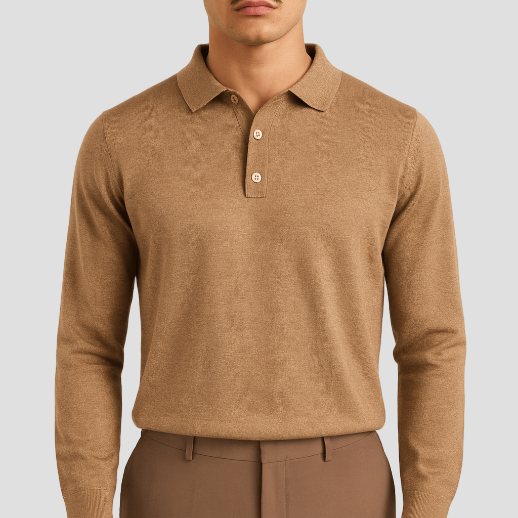 Julian | Wool Polo Sweater