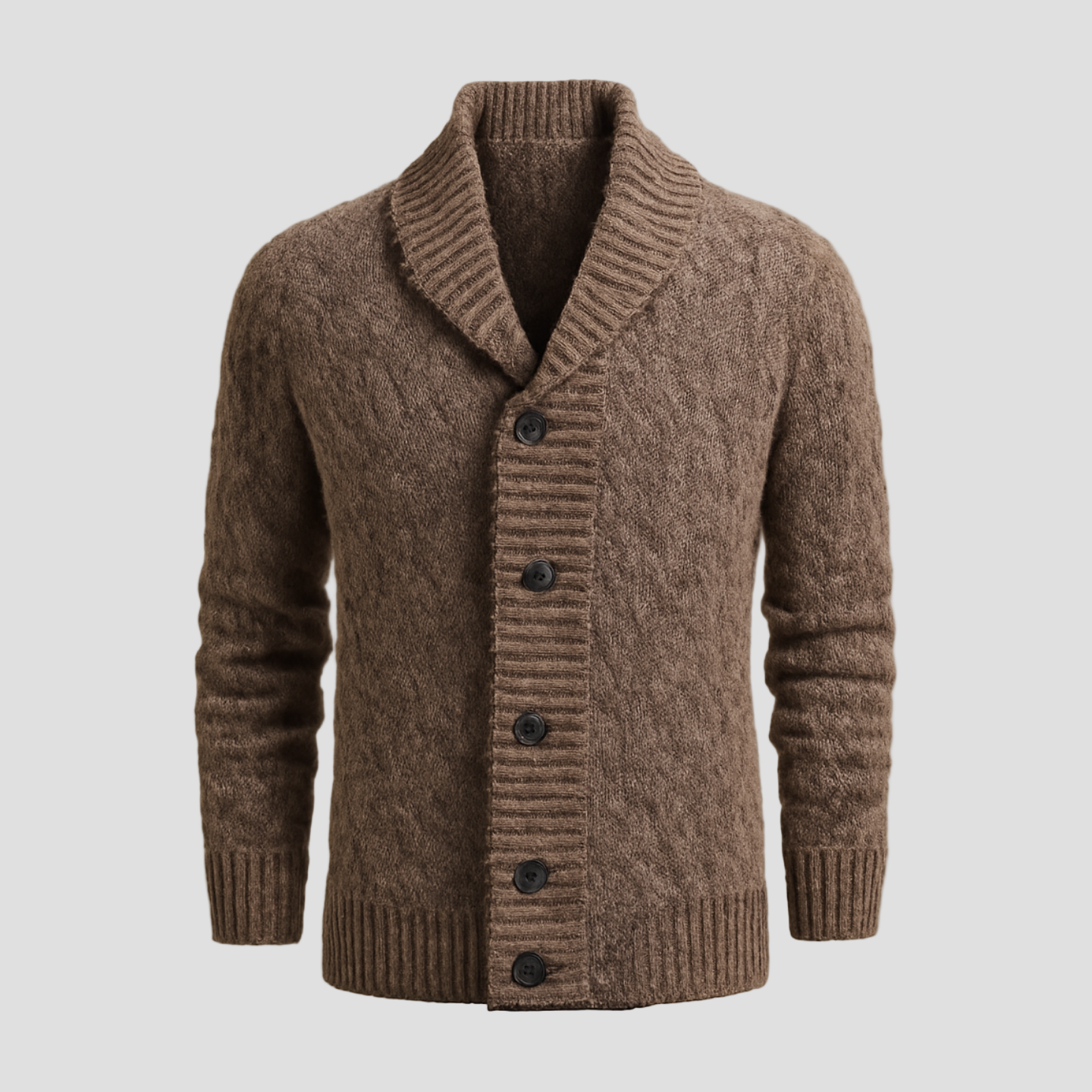 Henry | Vintage Lapel Knit Cardigan