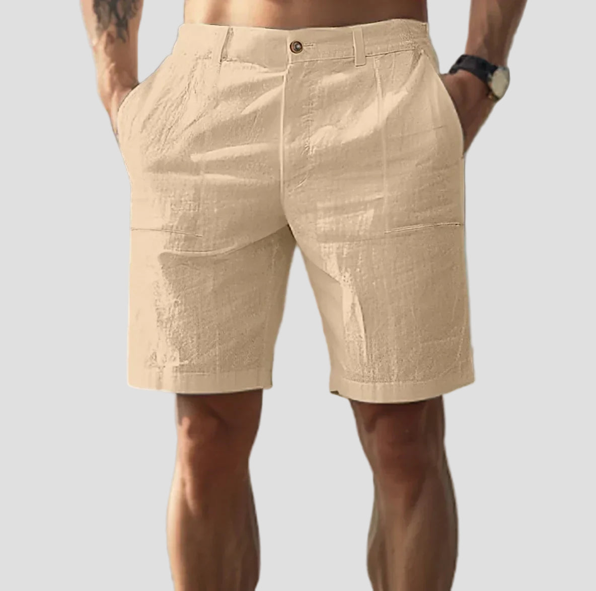 Casual Linen Summer Shorts