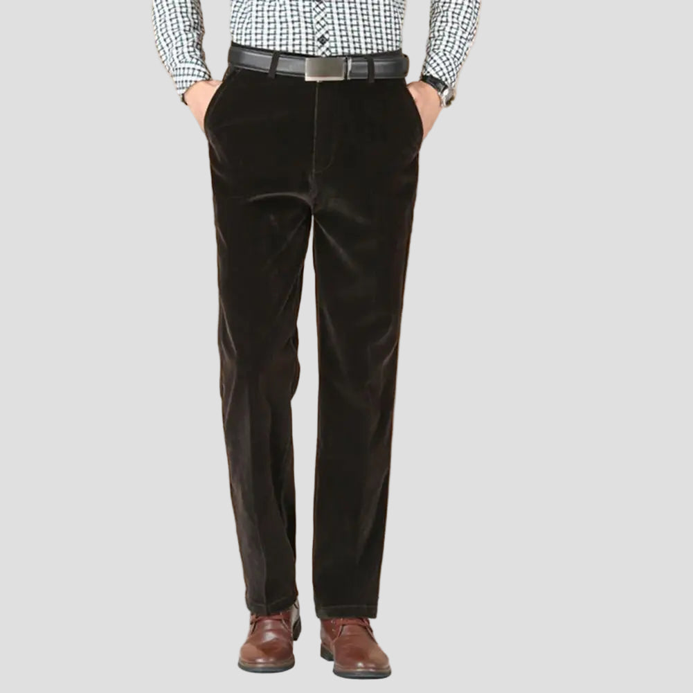Landon | Men’s Velvet Dress Pants