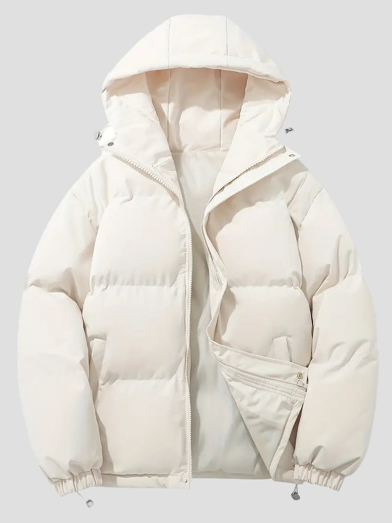 Hudson | Quilted Hooded Puffer Winter Jacket