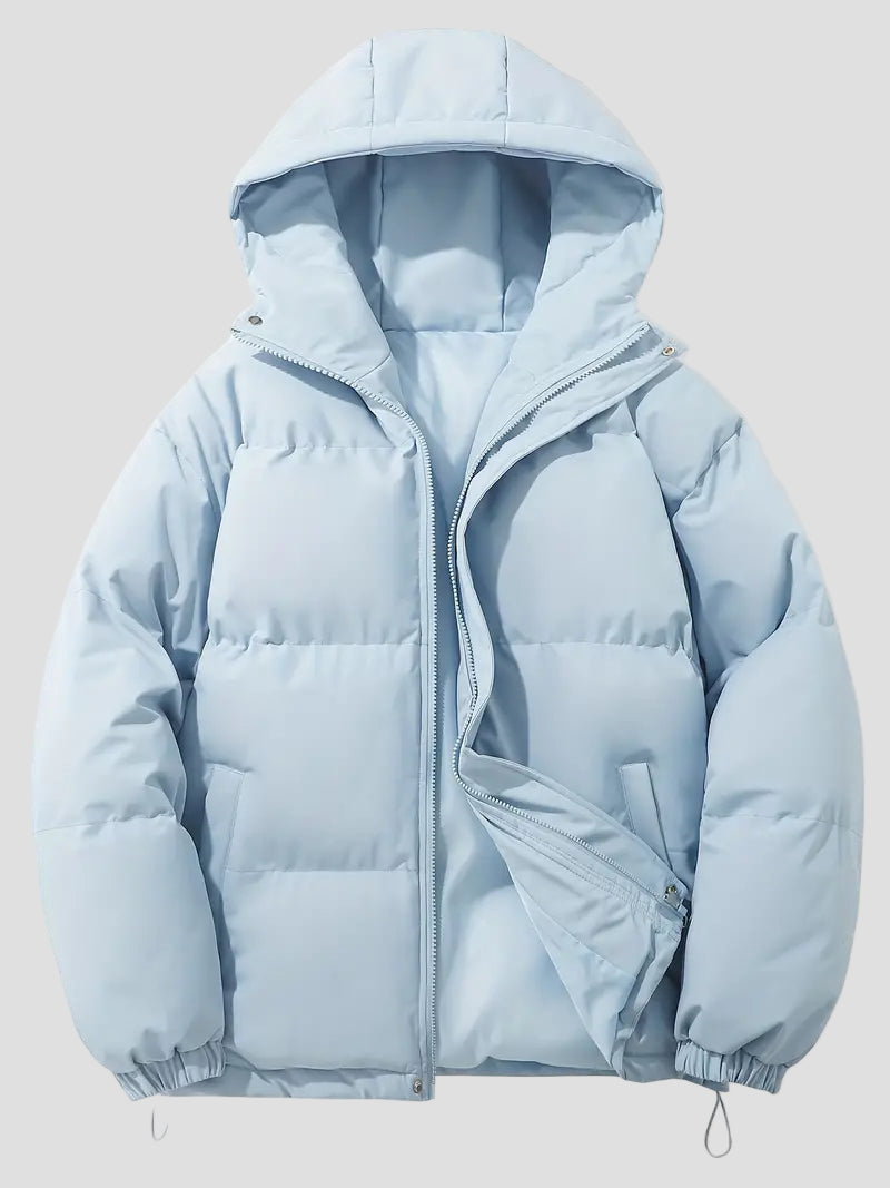 Hudson | Quilted Hooded Puffer Winter Jacket