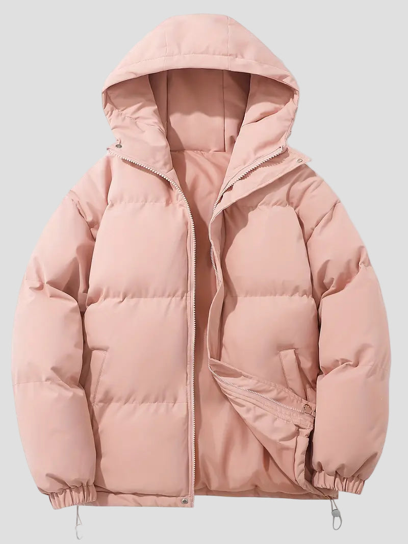 Hudson | Quilted Hooded Puffer Winter Jacket