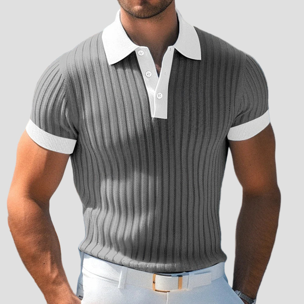 Breathable Summer Polo Shirt