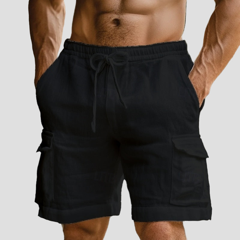 Lightweight Summer Linen Shorts