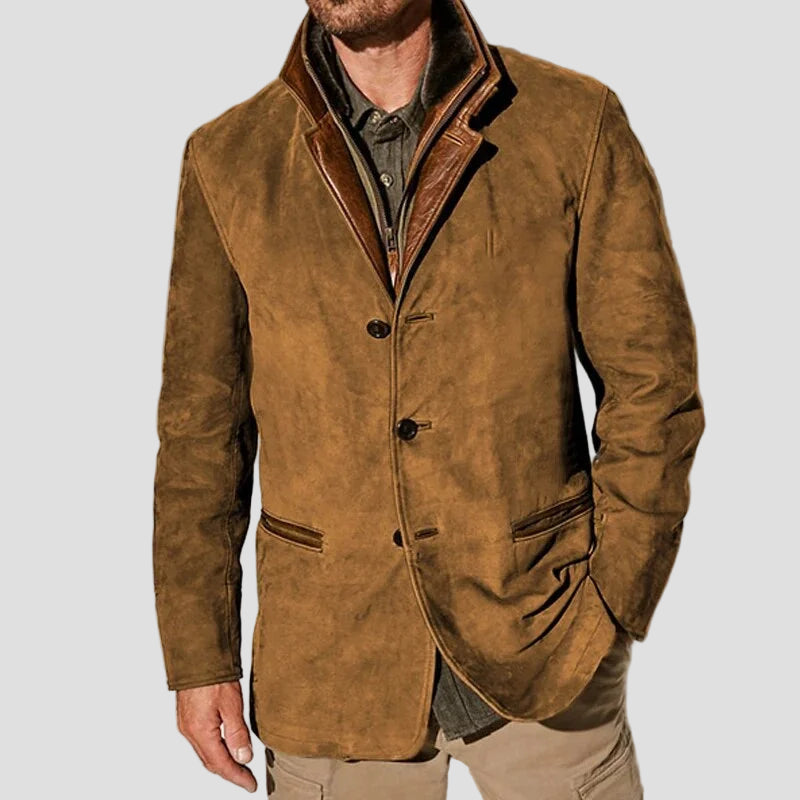 Hunter | Vintage Men's Suede Jacket