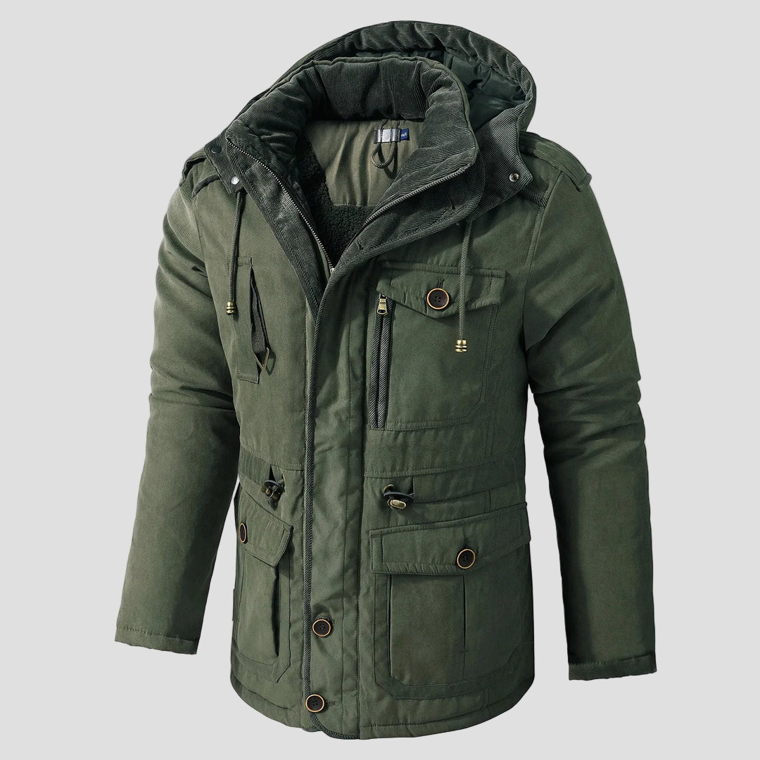 Wyatt | Weather-Resistant Multi-Pocket Winter Jacket