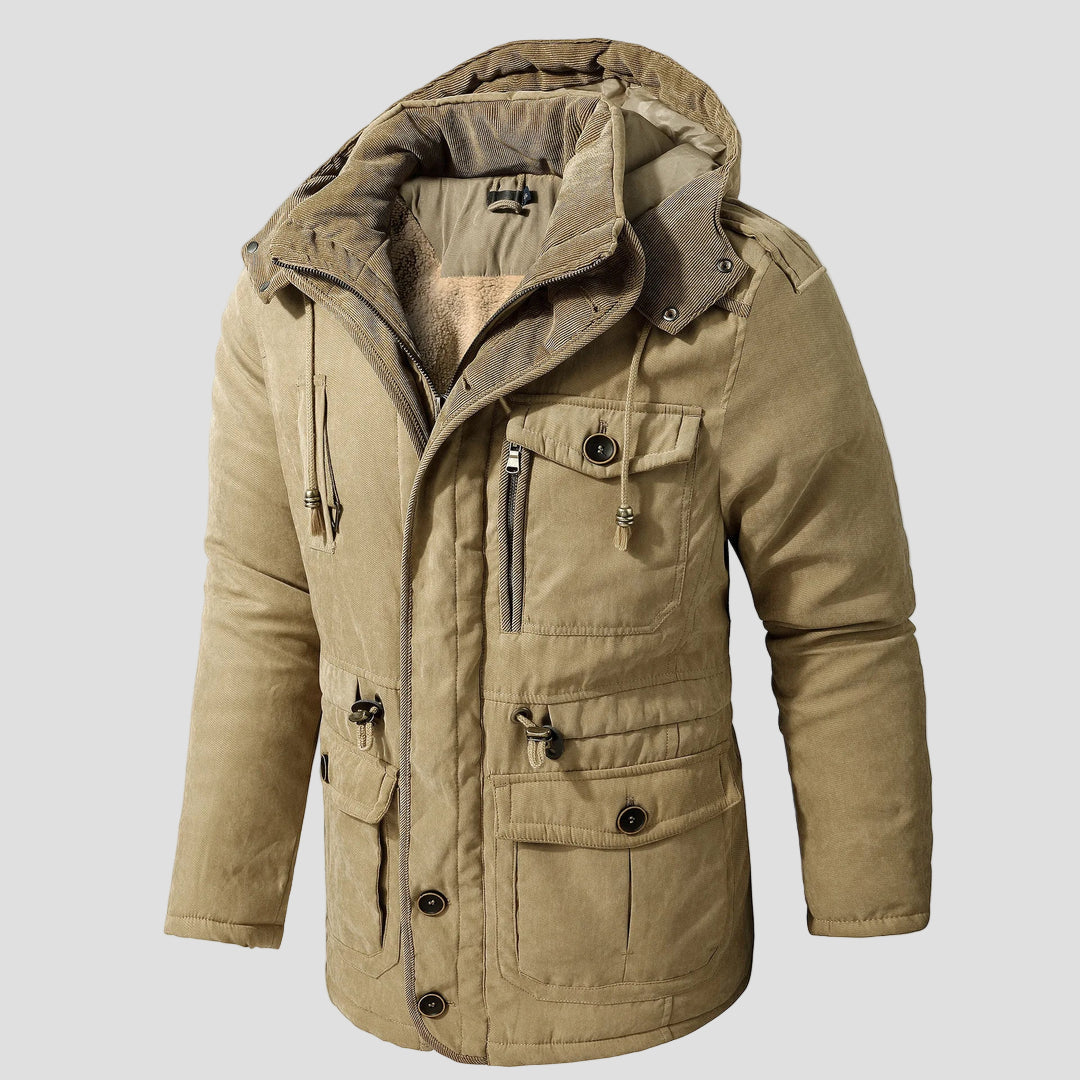 Wyatt | Weather-Resistant Multi-Pocket Winter Jacket