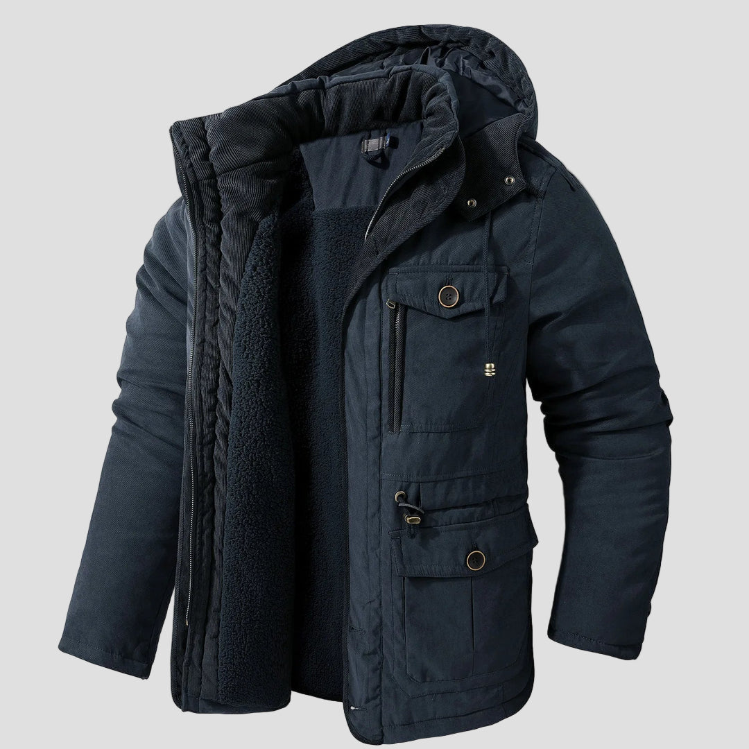 Wyatt | Weather-Resistant Multi-Pocket Winter Jacket
