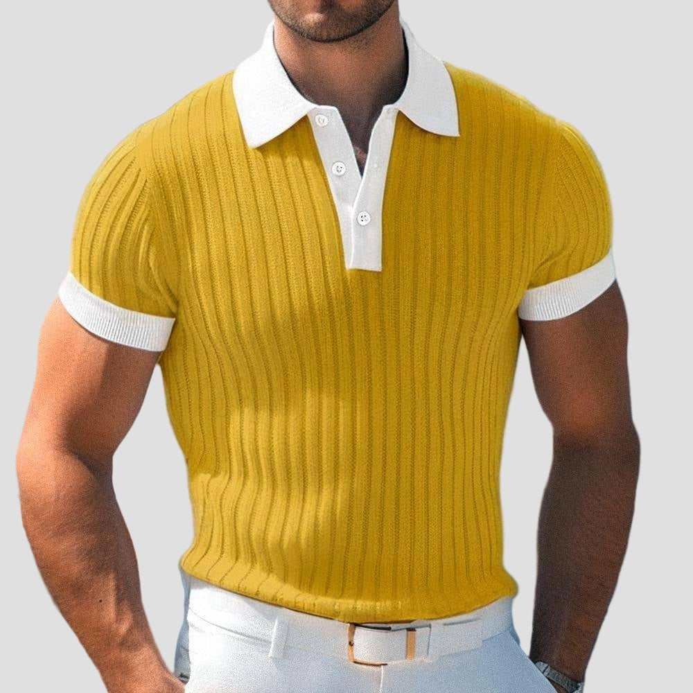 Breathable Summer Polo Shirt