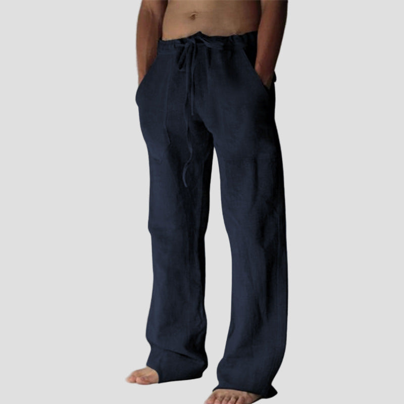 Casual Lightweight Linen Pants