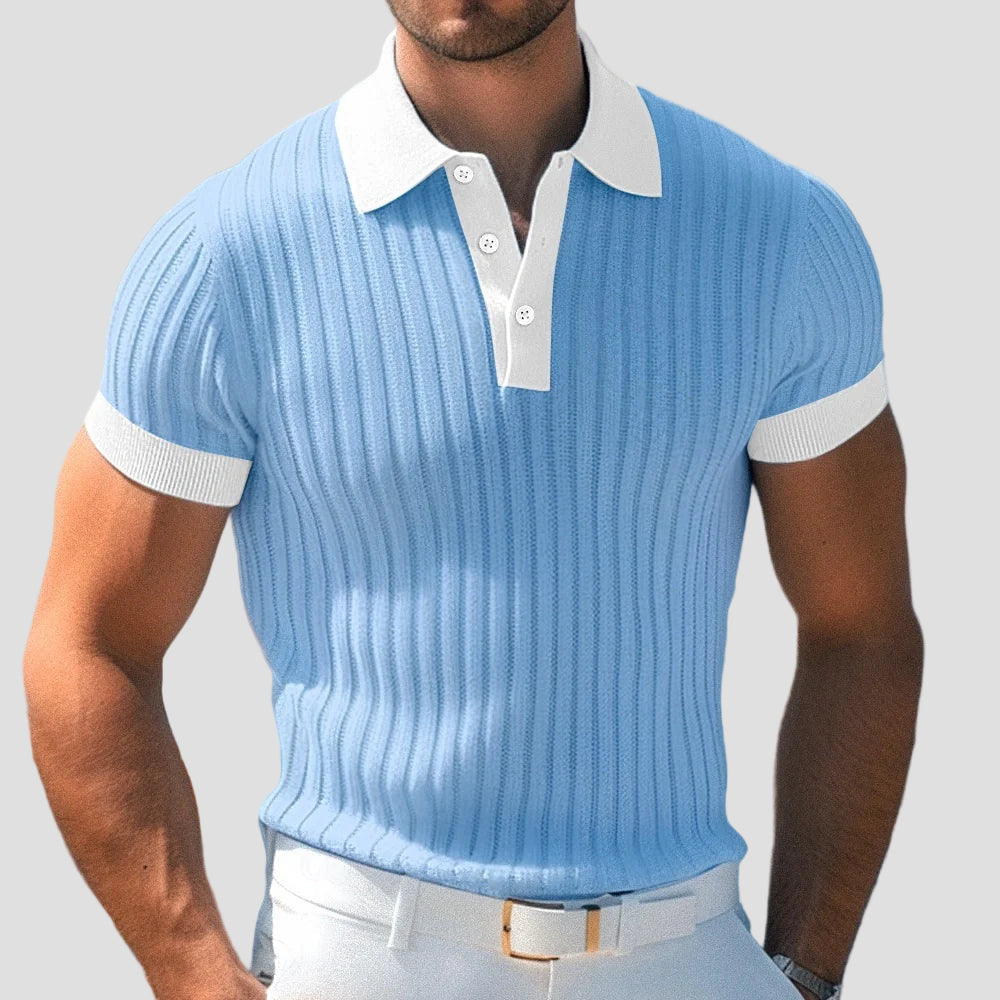 Breathable Summer Polo Shirt