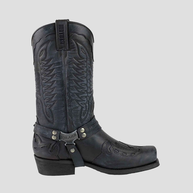 Carter | Leather Cowboy Boots