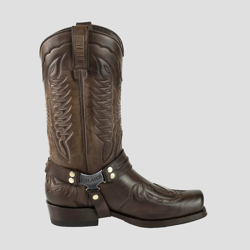 Carter | Leather Cowboy Boots