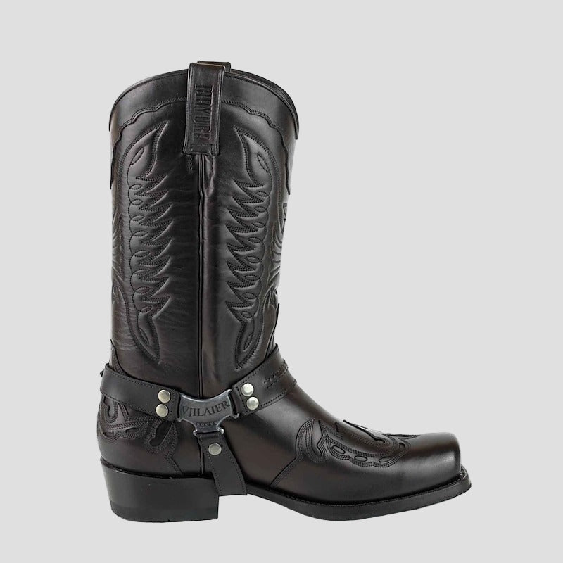 Carter | Leather Cowboy Boots